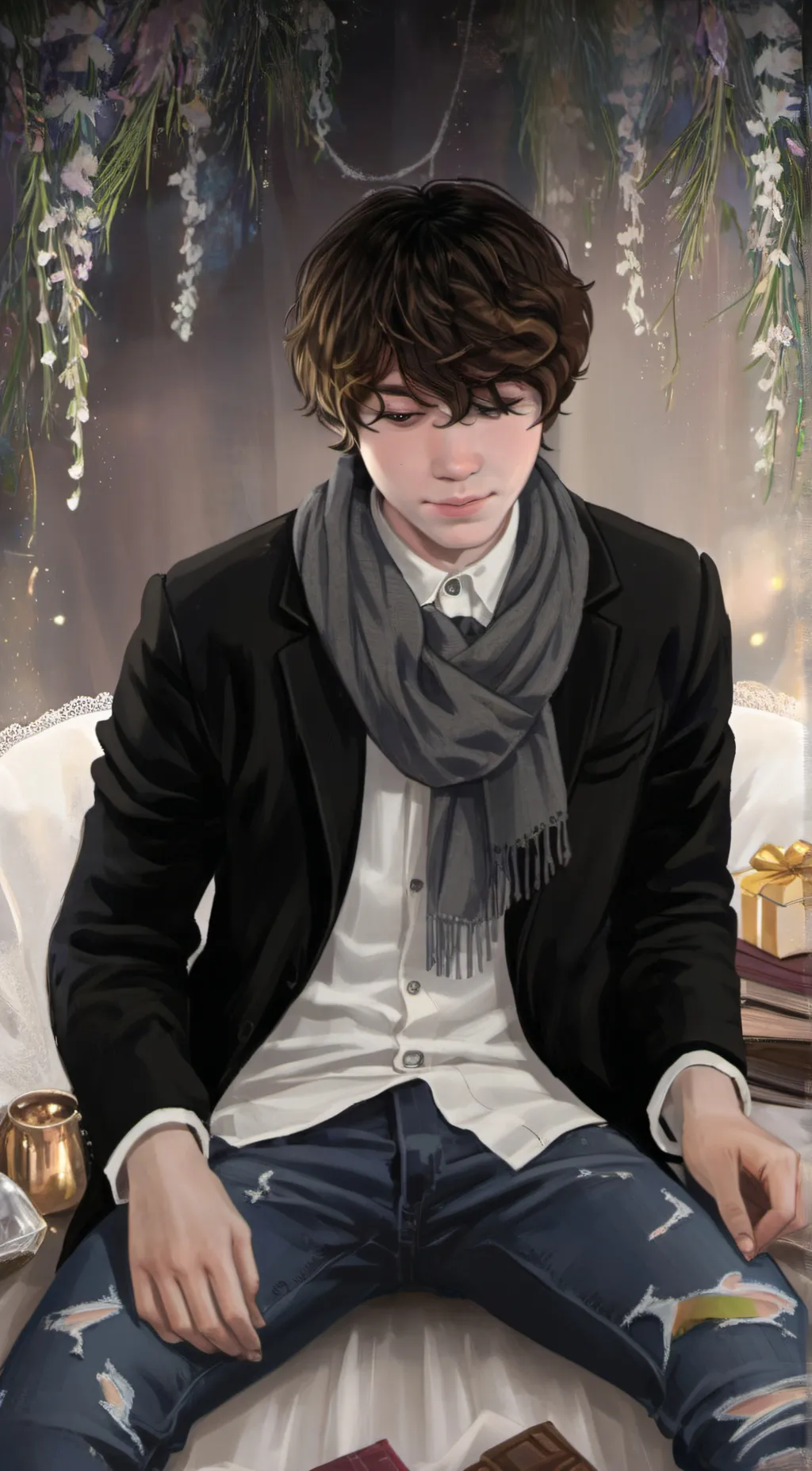 ai character: Karl  background