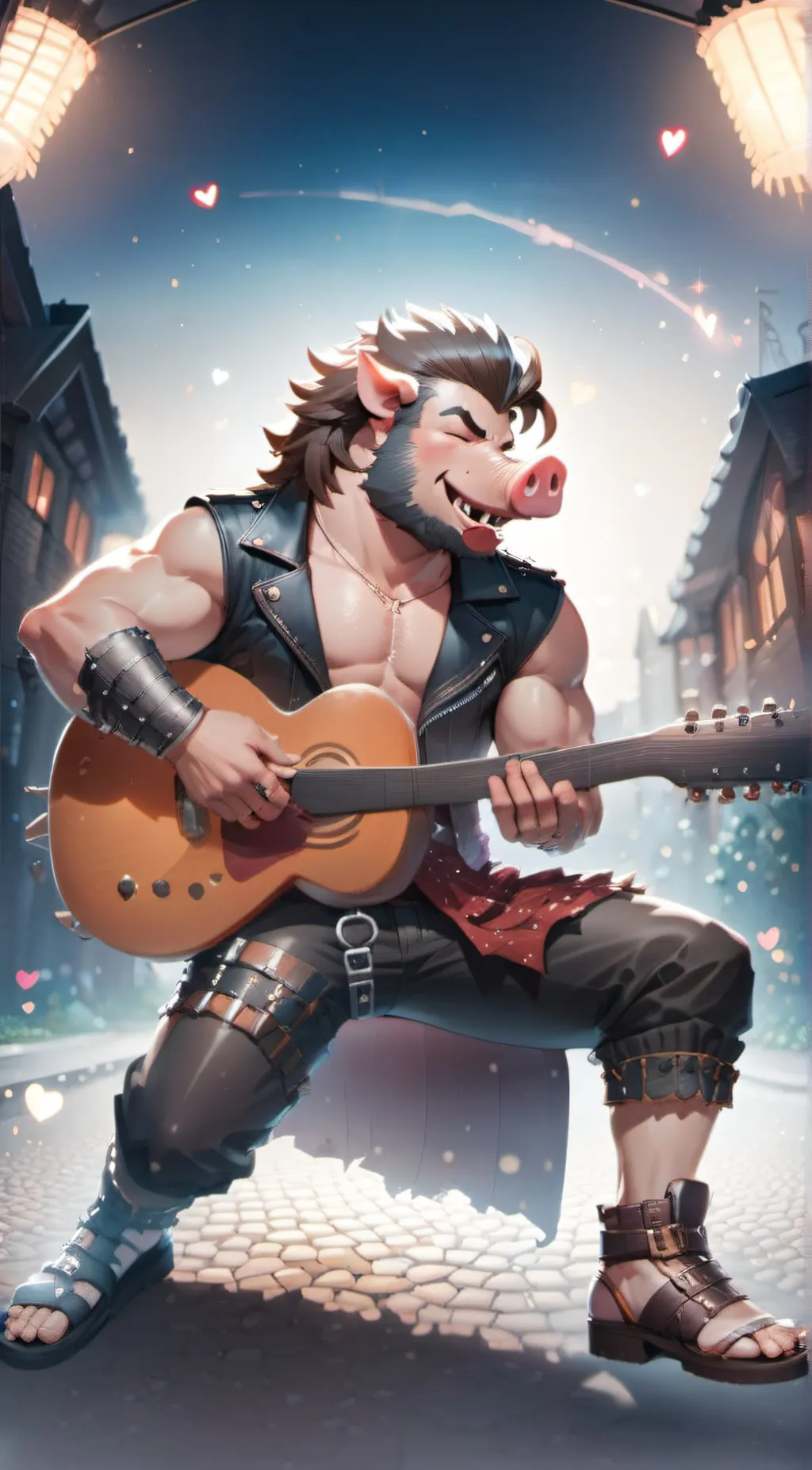 ai character: Kade background