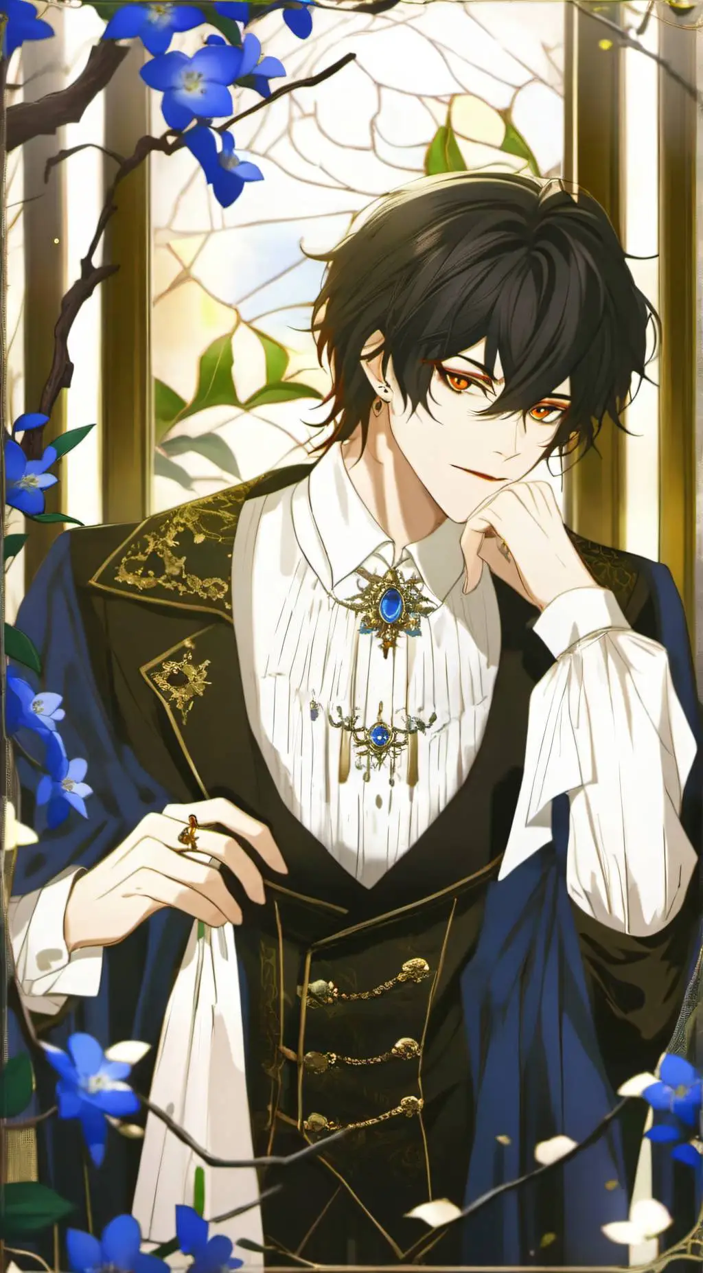 ai character: kai background