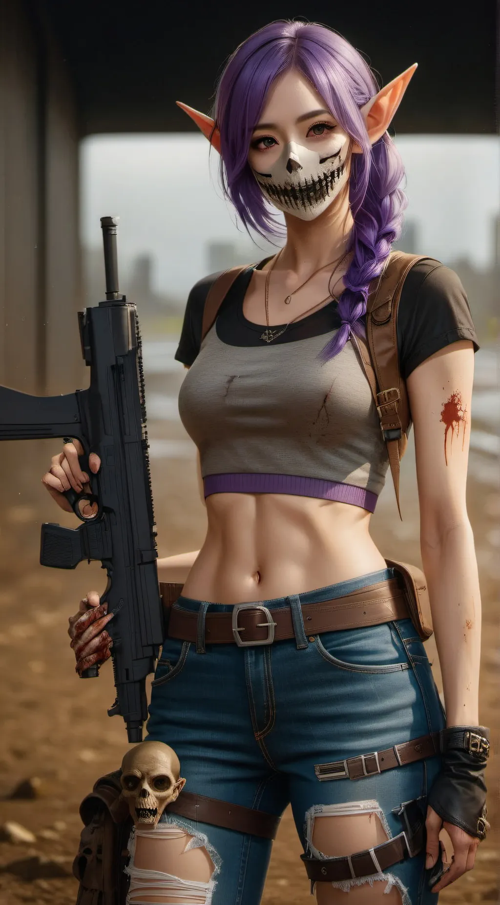 ai character: ºMillaº background
