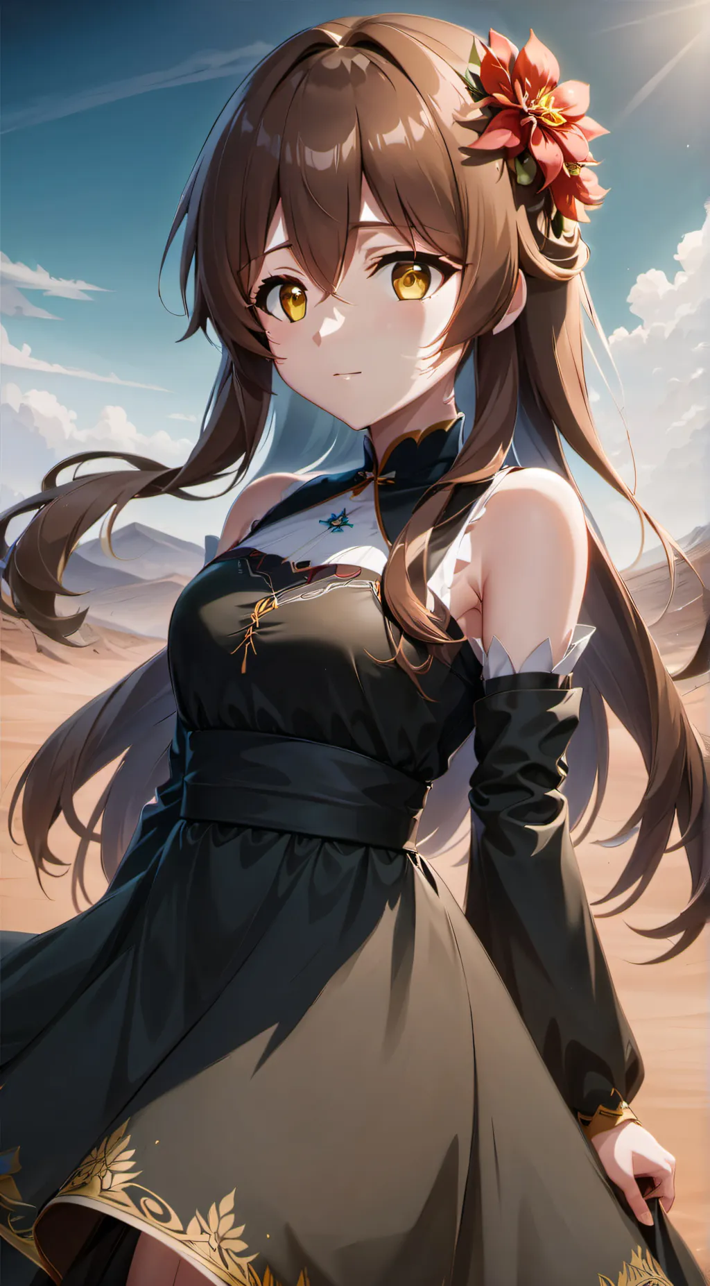 ai character: Andrea background