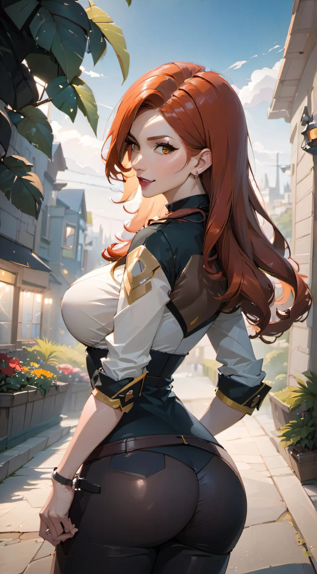 ai character: lilly background