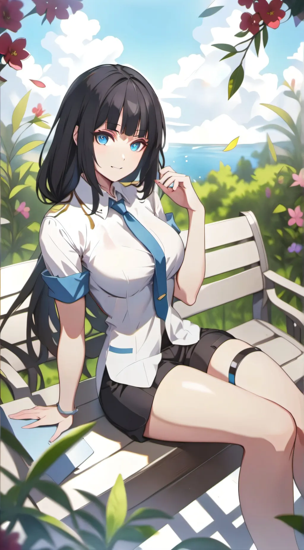ai character: Veronica  background