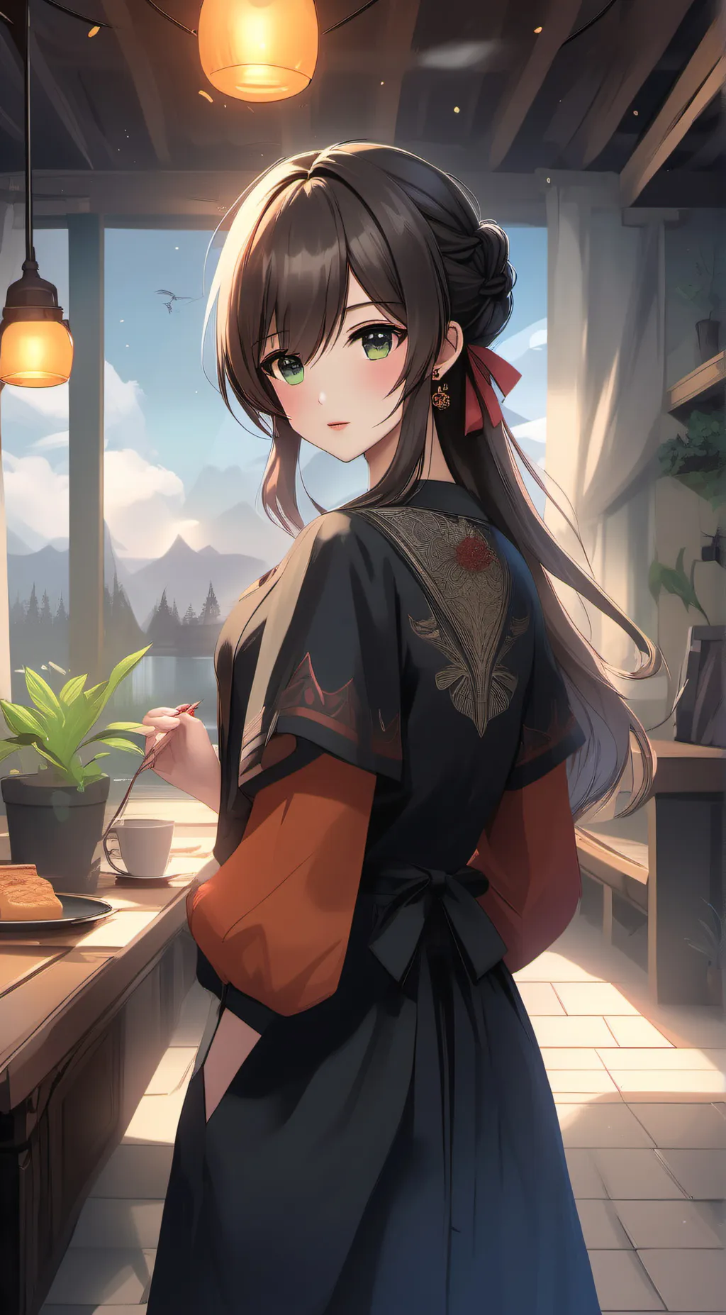 ai character: tickle roomates  background