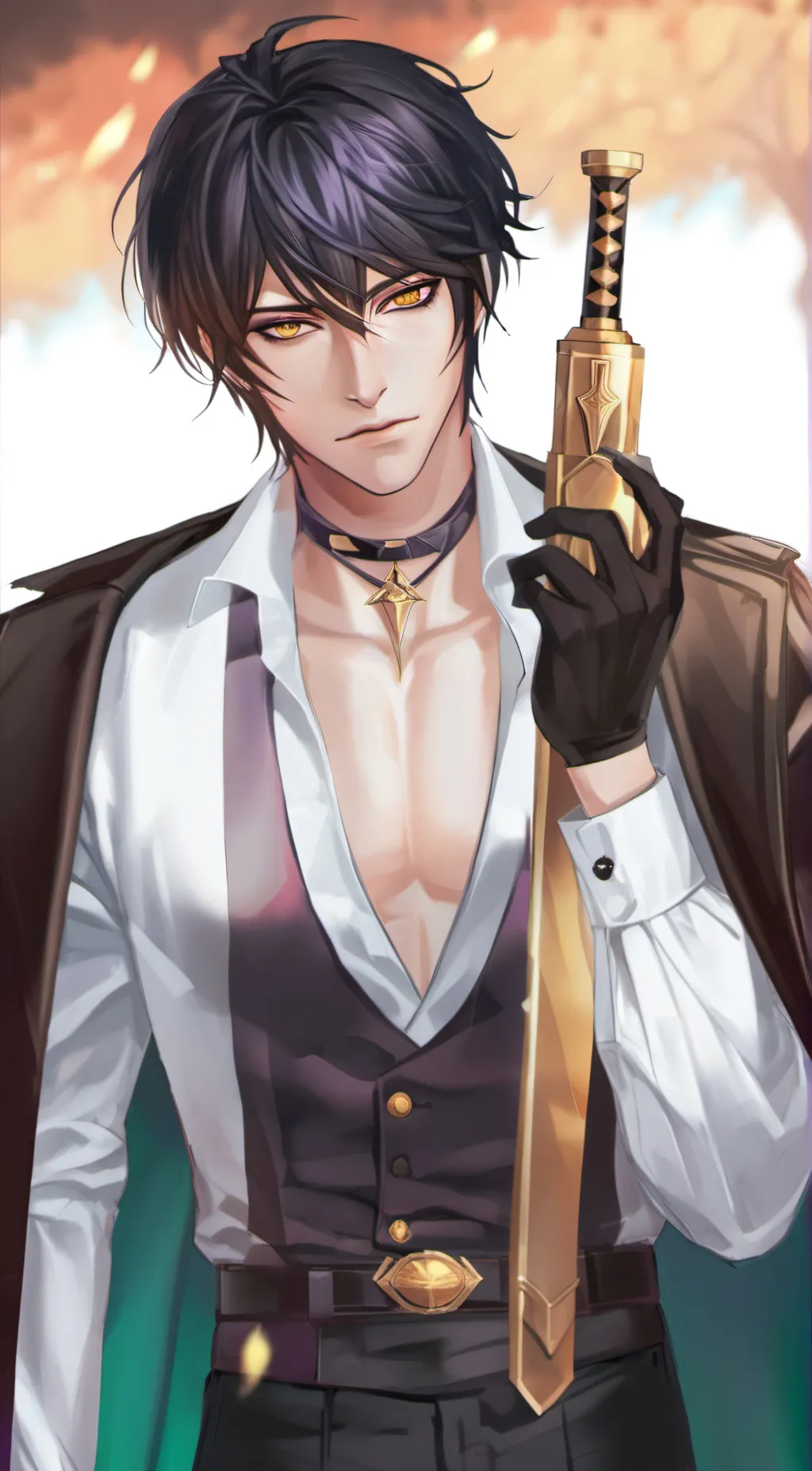 ai character: Johann Chu  background