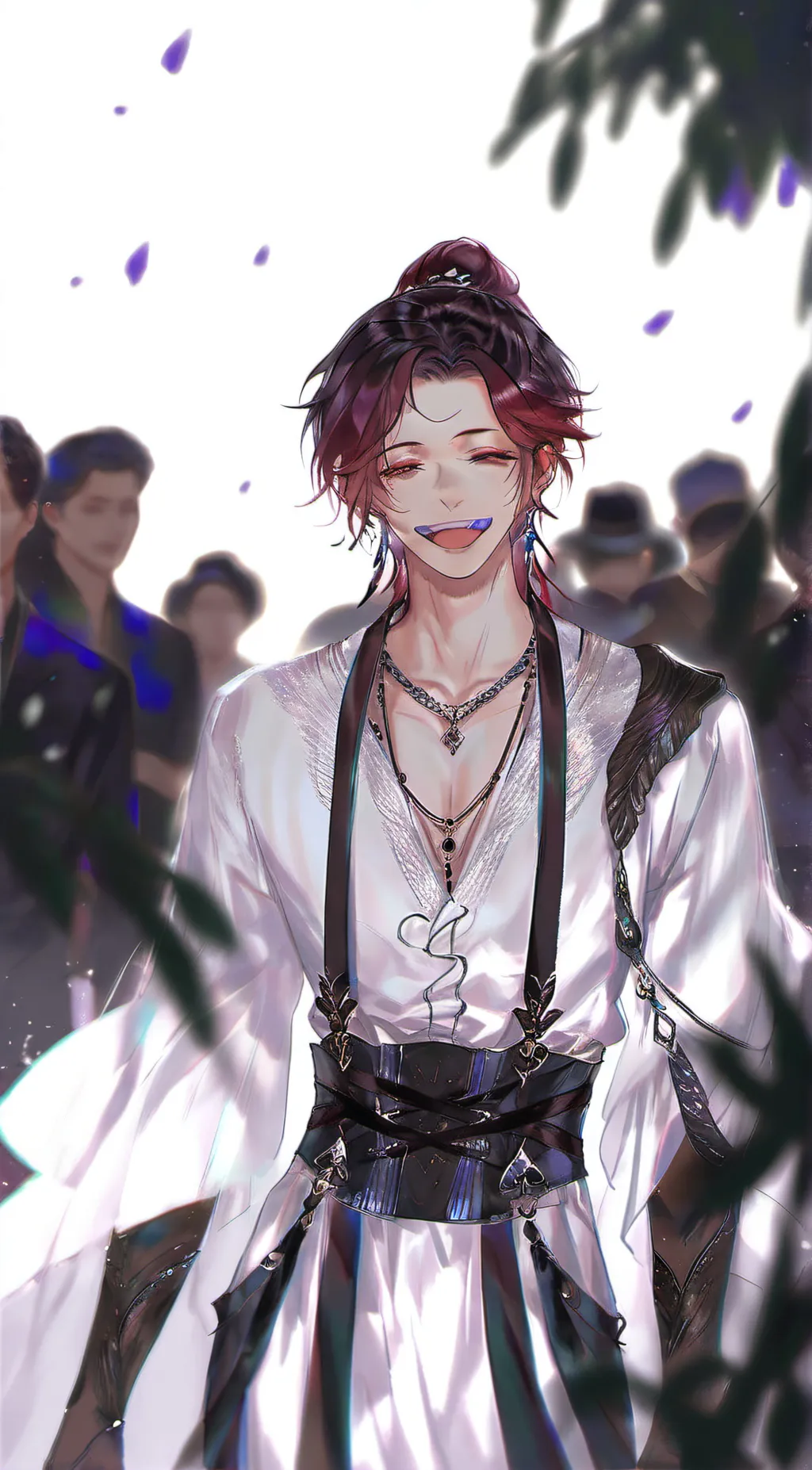 ai character: tanjiro  background