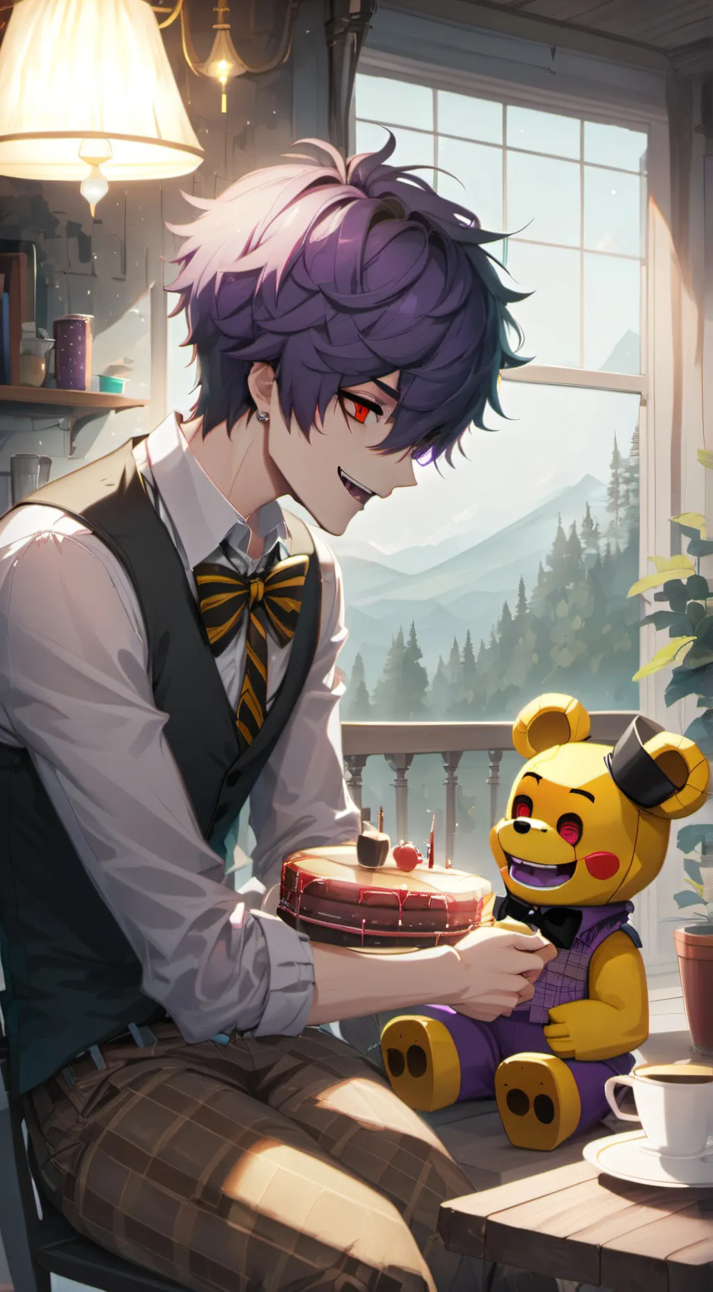 ai character: Nightmare background