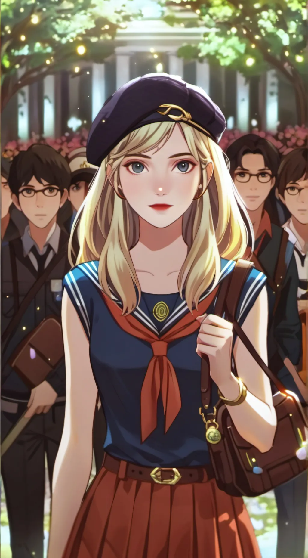 ai character: Sarah background