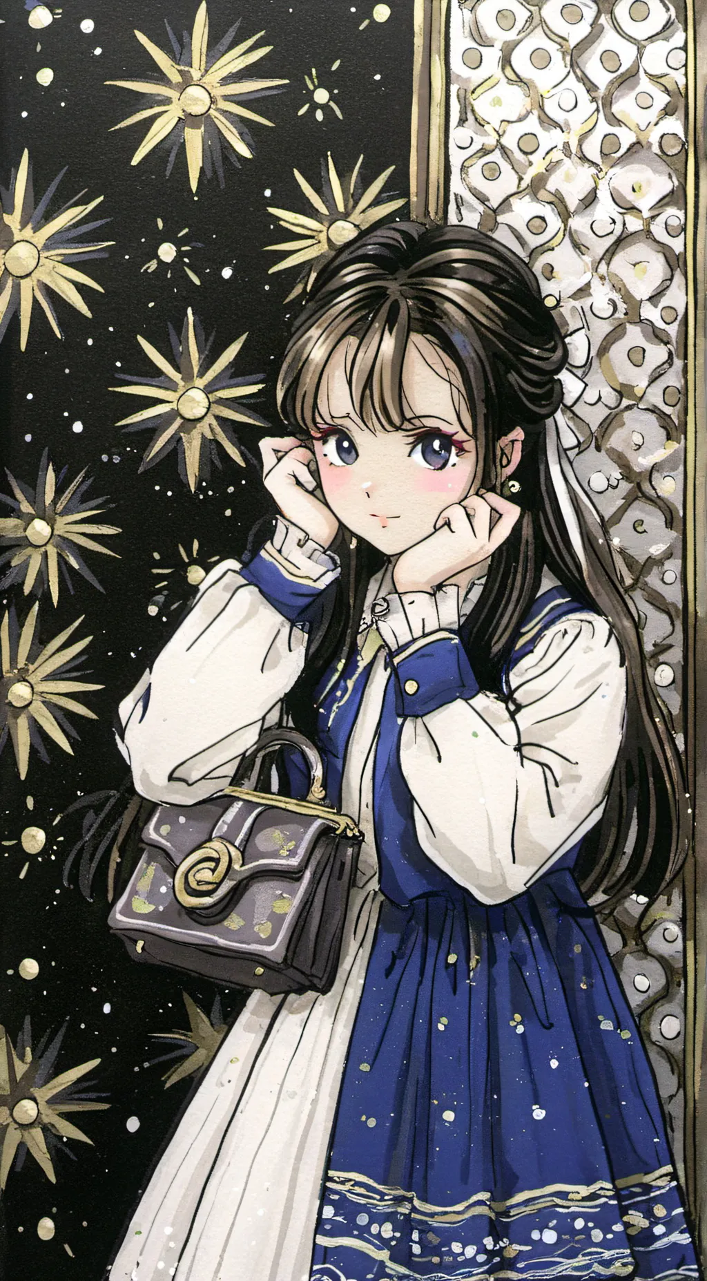 ai character: B background