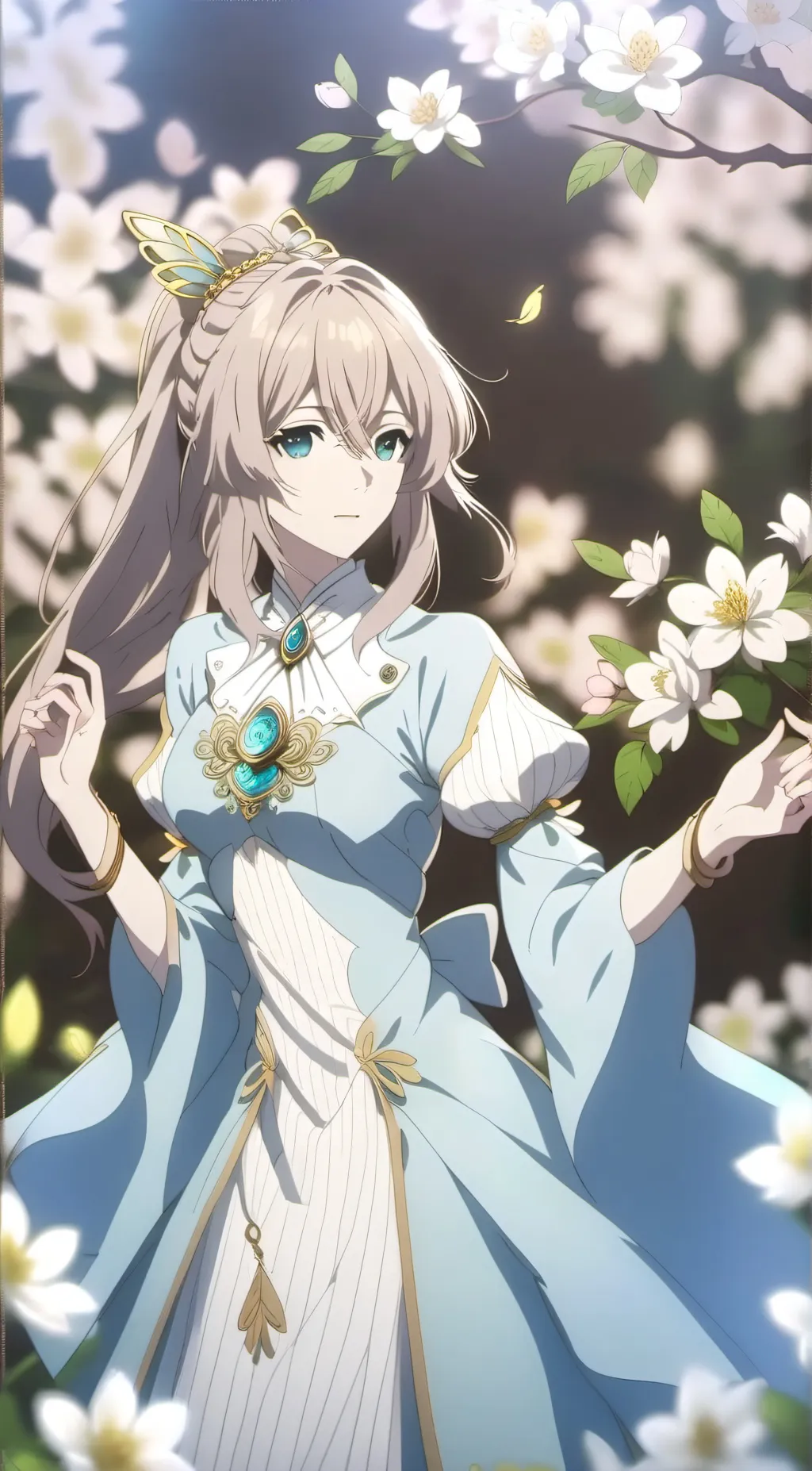 ai character: iris background