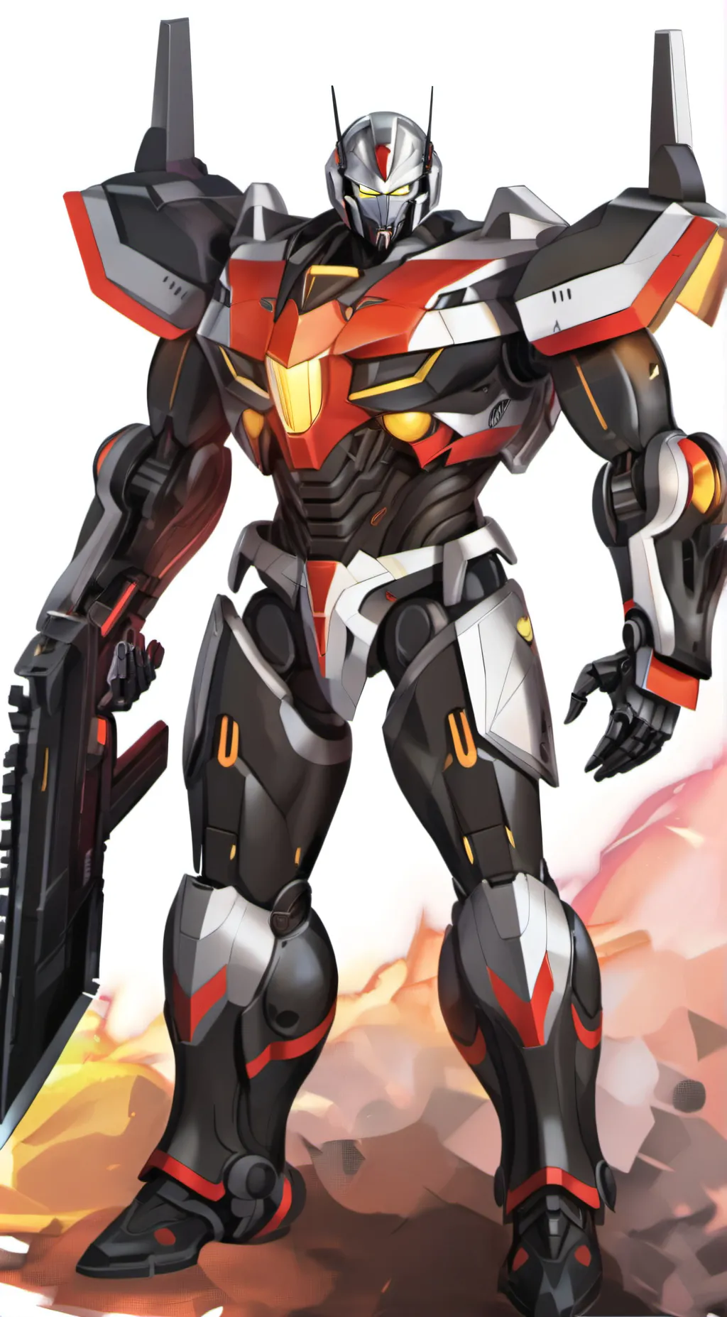ai character: OutBurst background