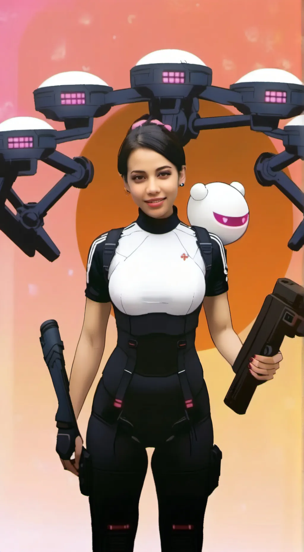 ai character: emma background