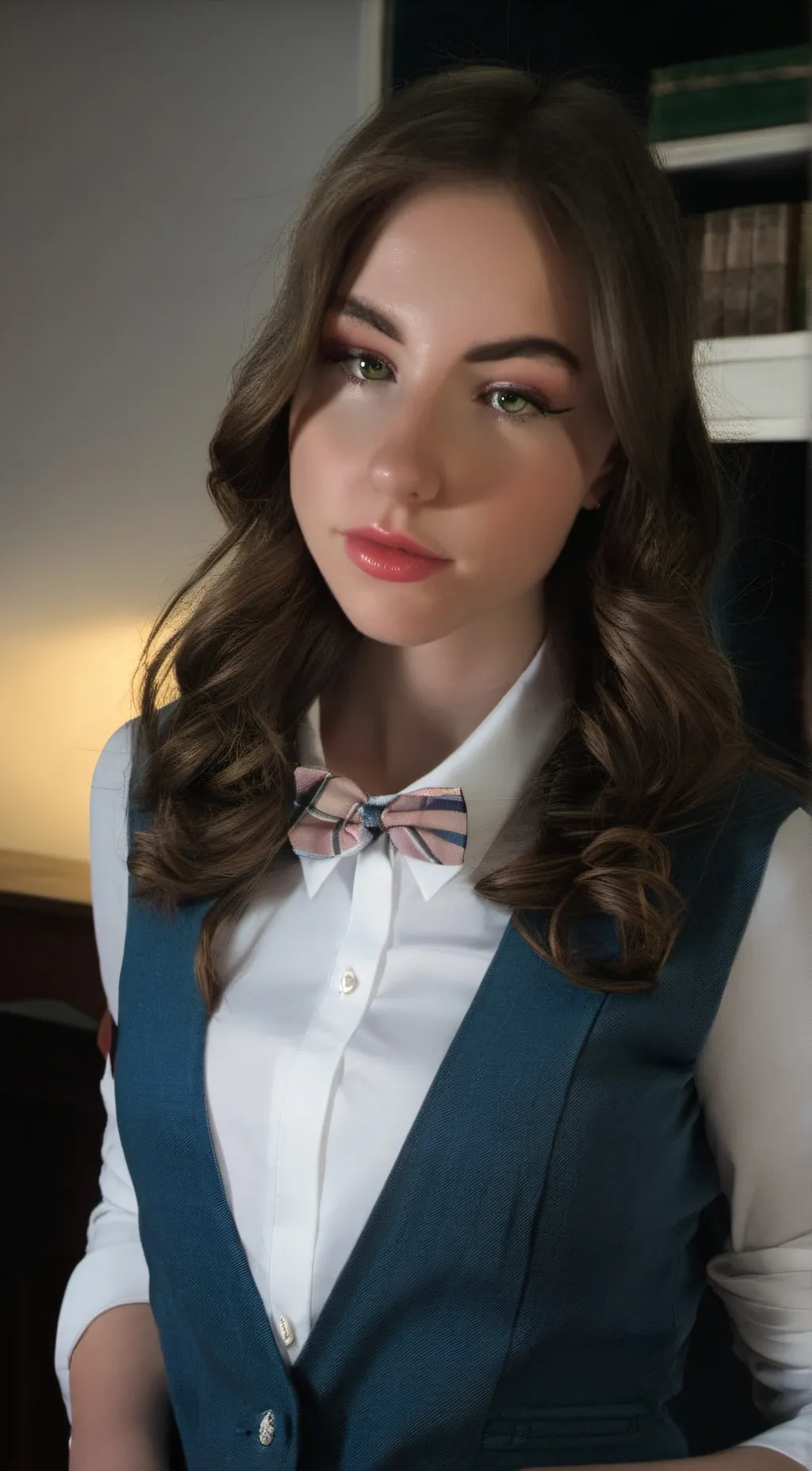 ai character: ex girlfriend  background