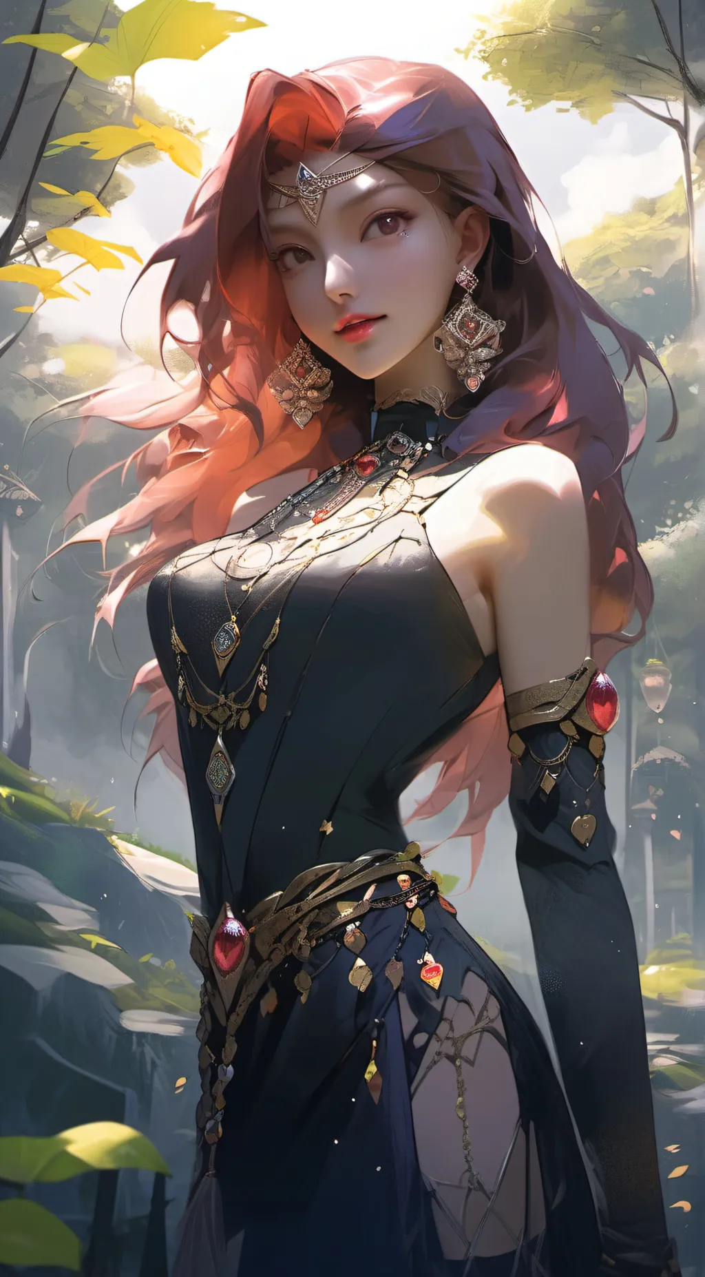 ai character: leo girly background
