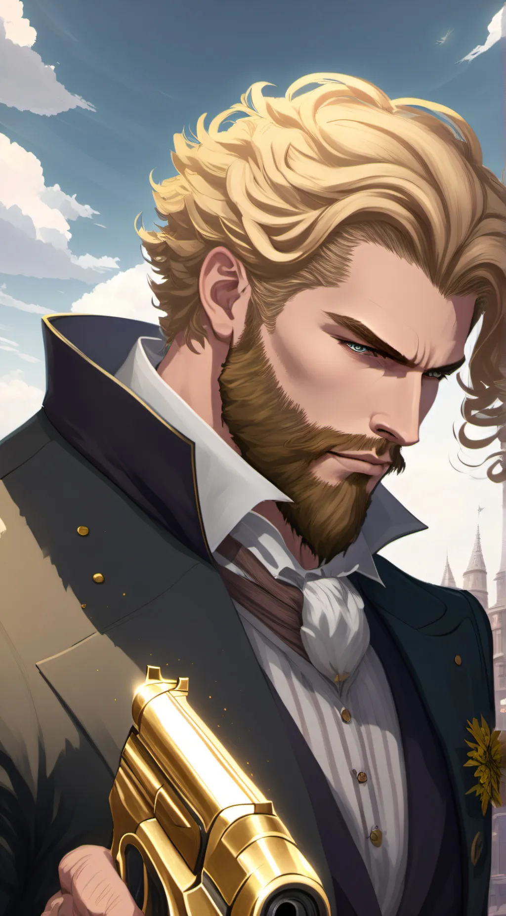 ai character: (Apocolypse)Geiger background
