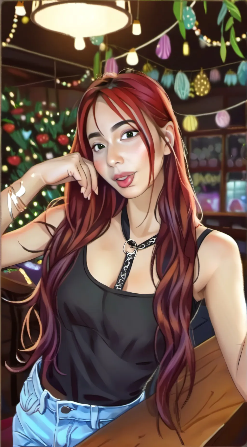 ai character: Andi background