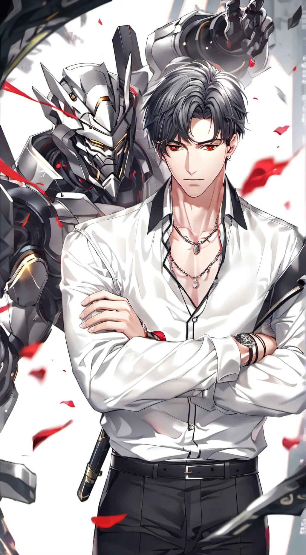 ai character: Zach background