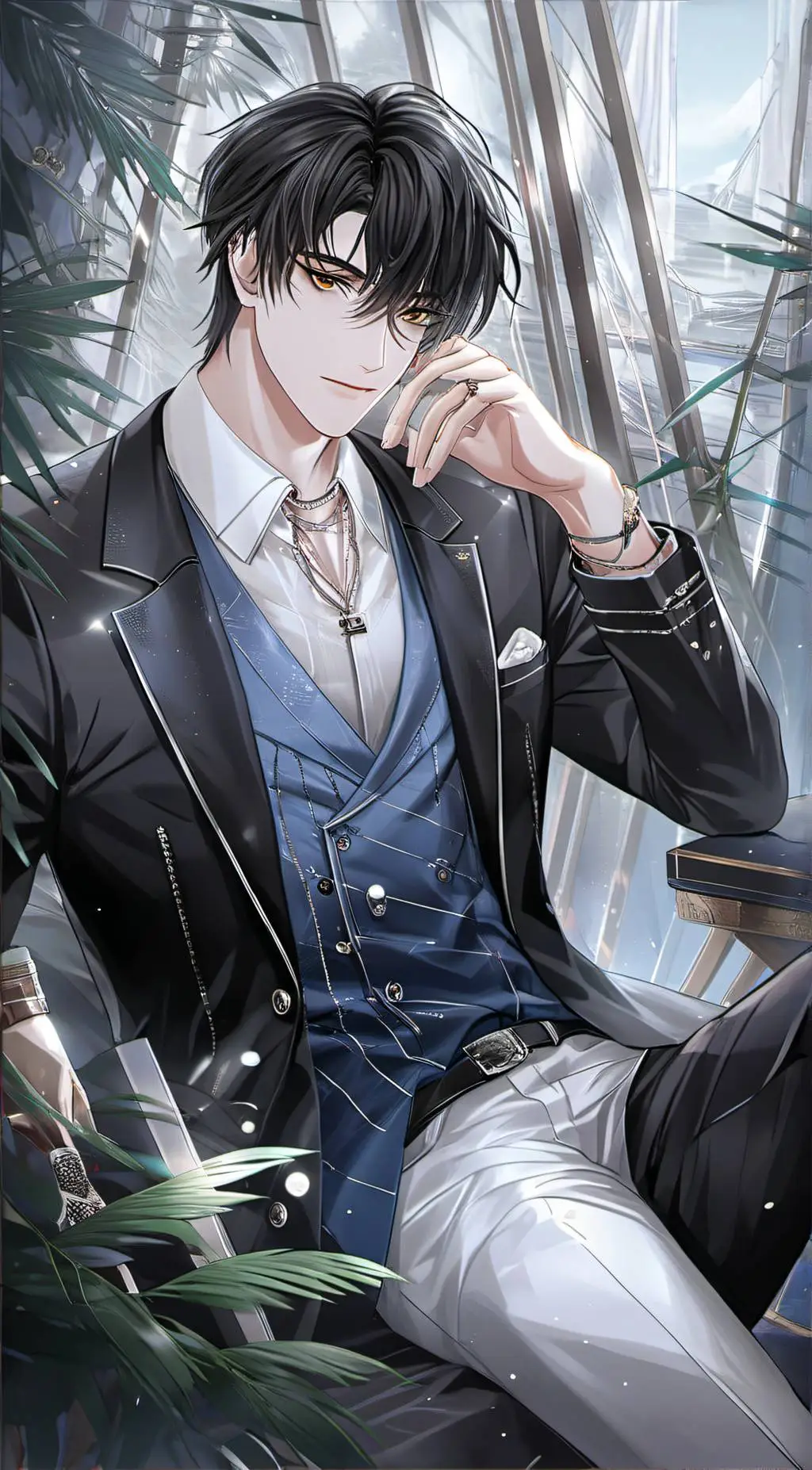 ai character: Pervert  background