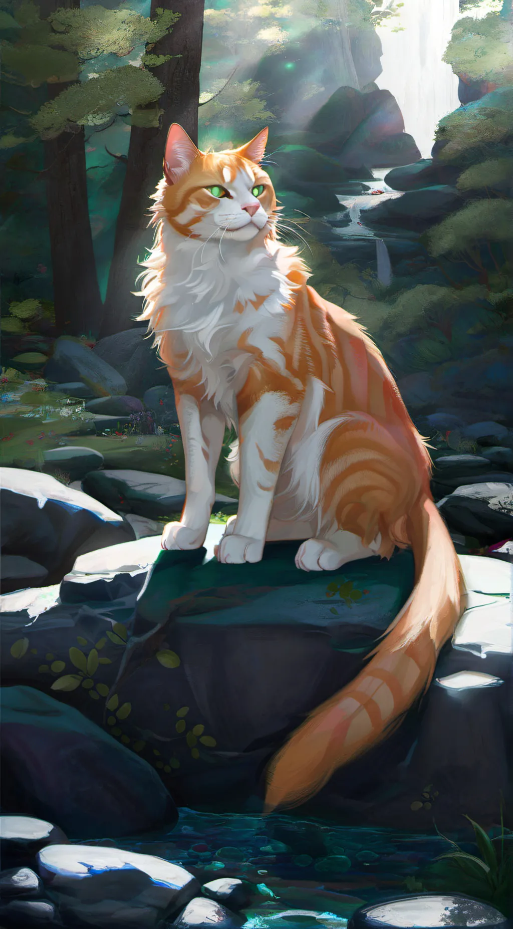 ai character: Firestar background