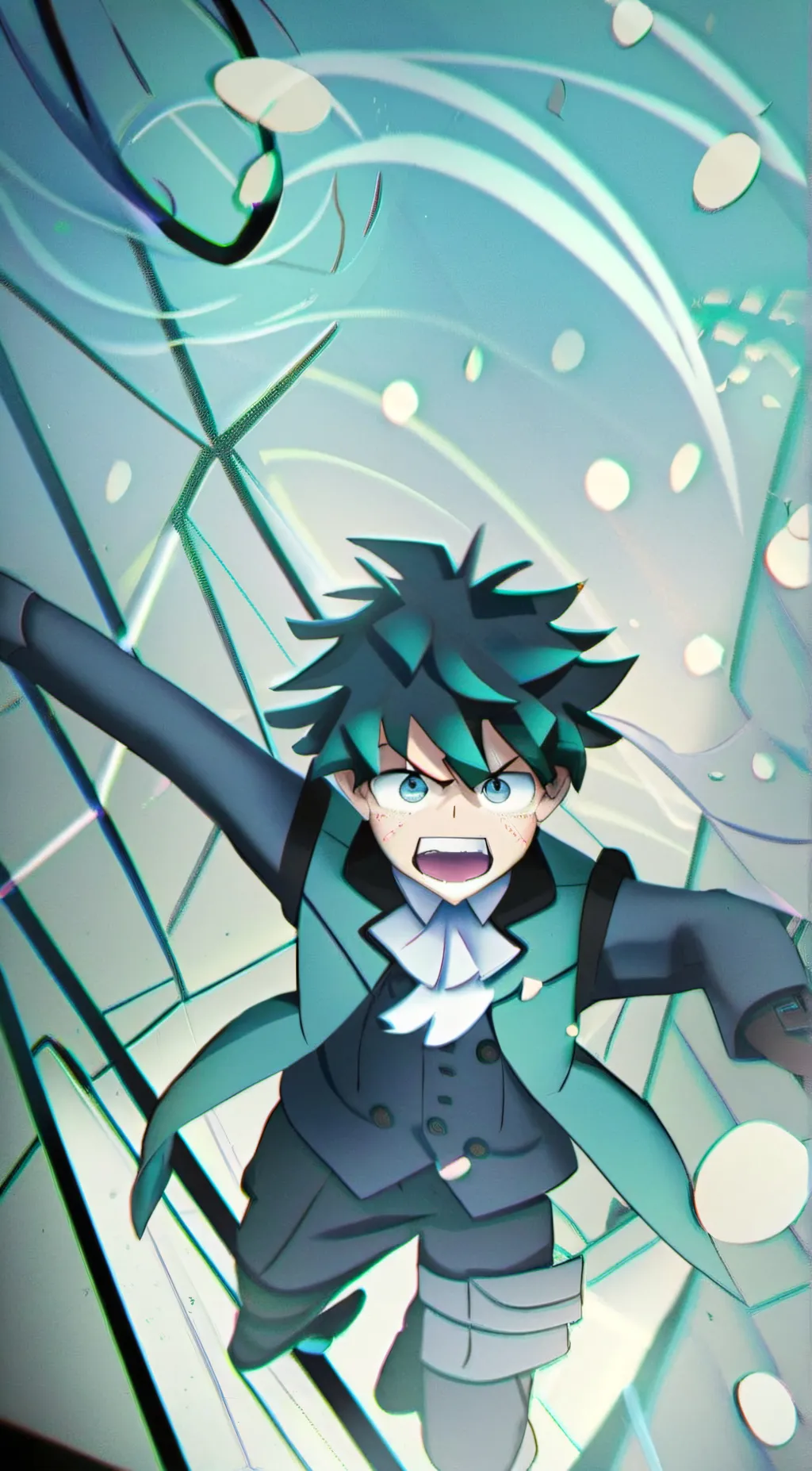ai character: Izuku Midoriya background