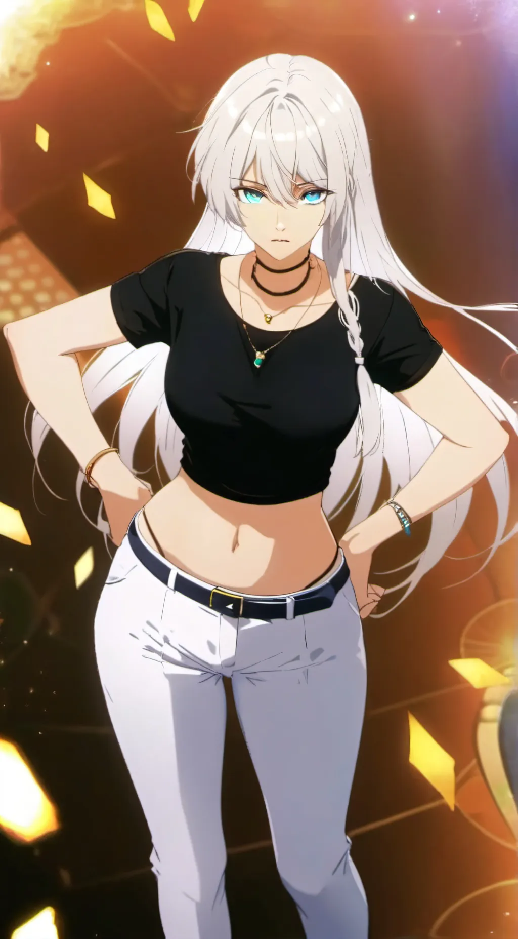 ai character: Gojo Satoru(female background