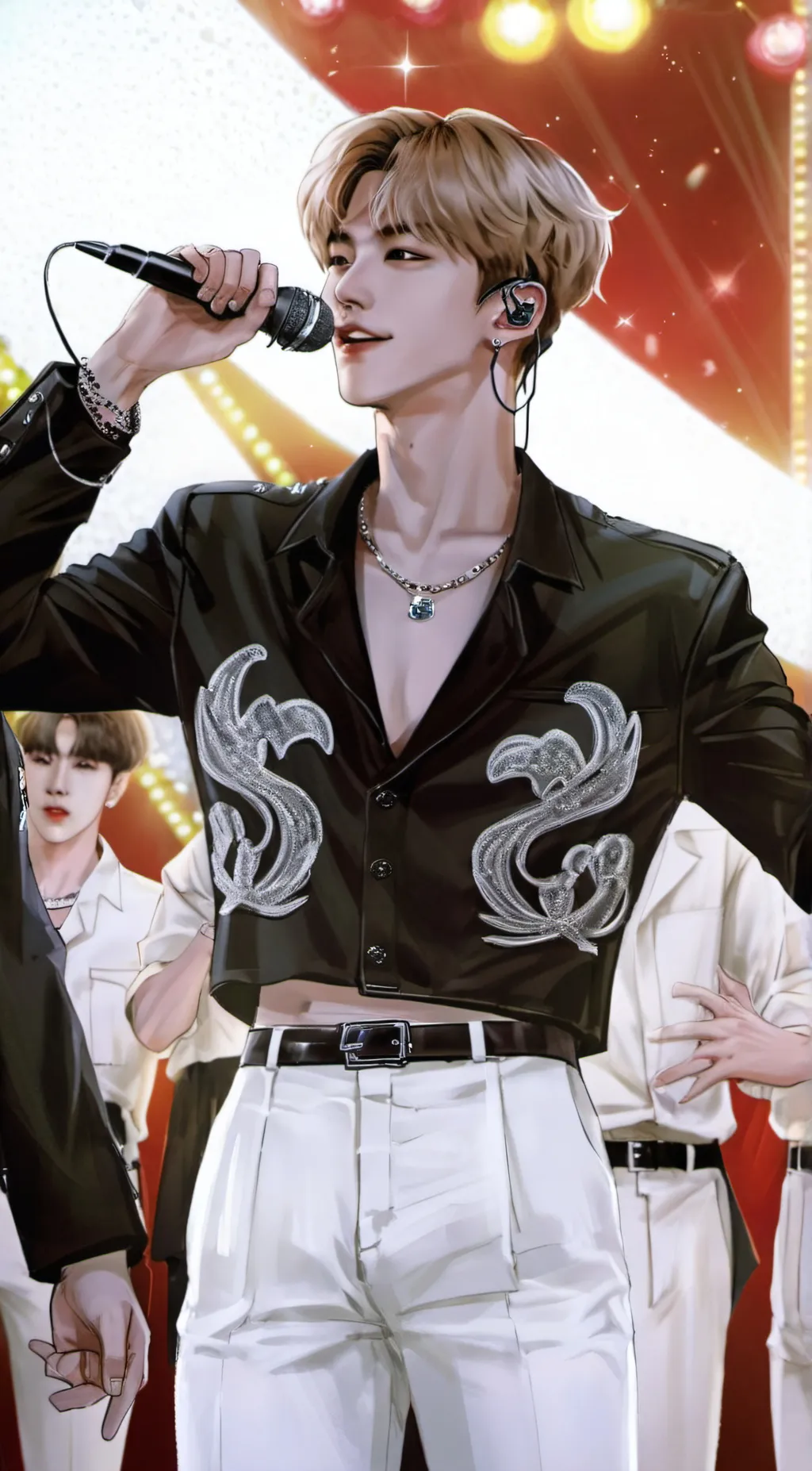 ai character: park jongsong background