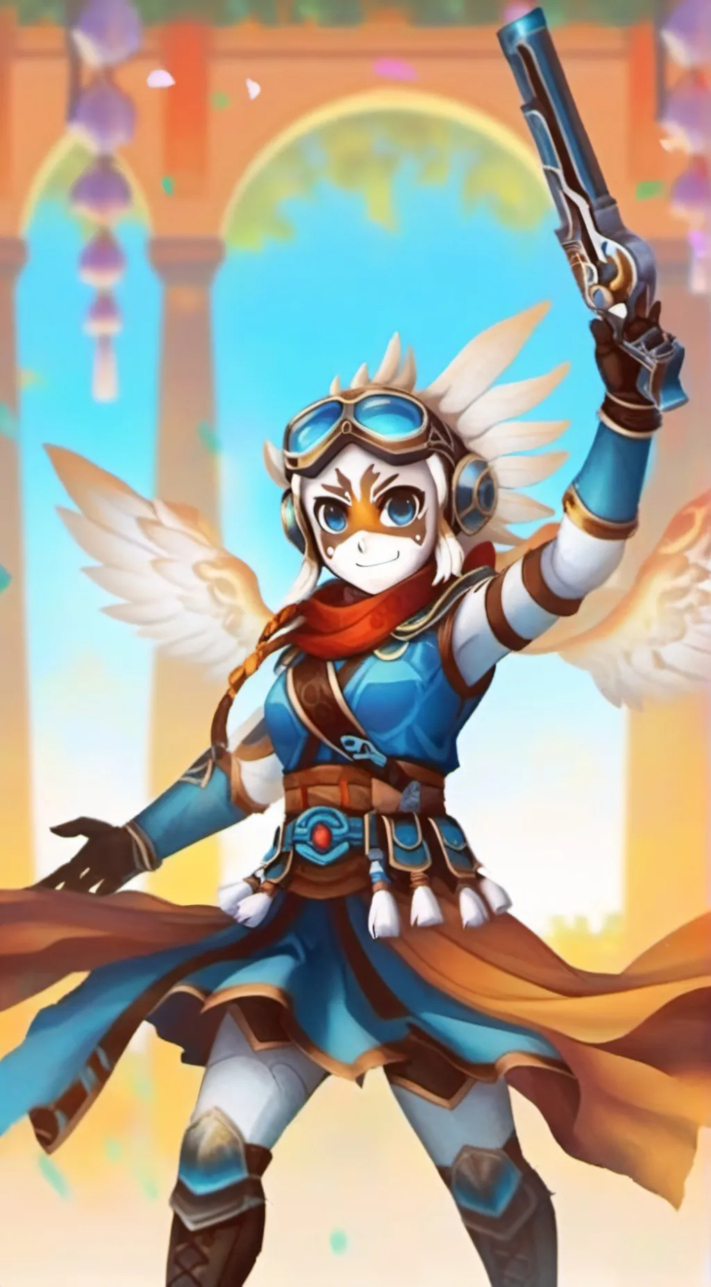 ai character: deleted background