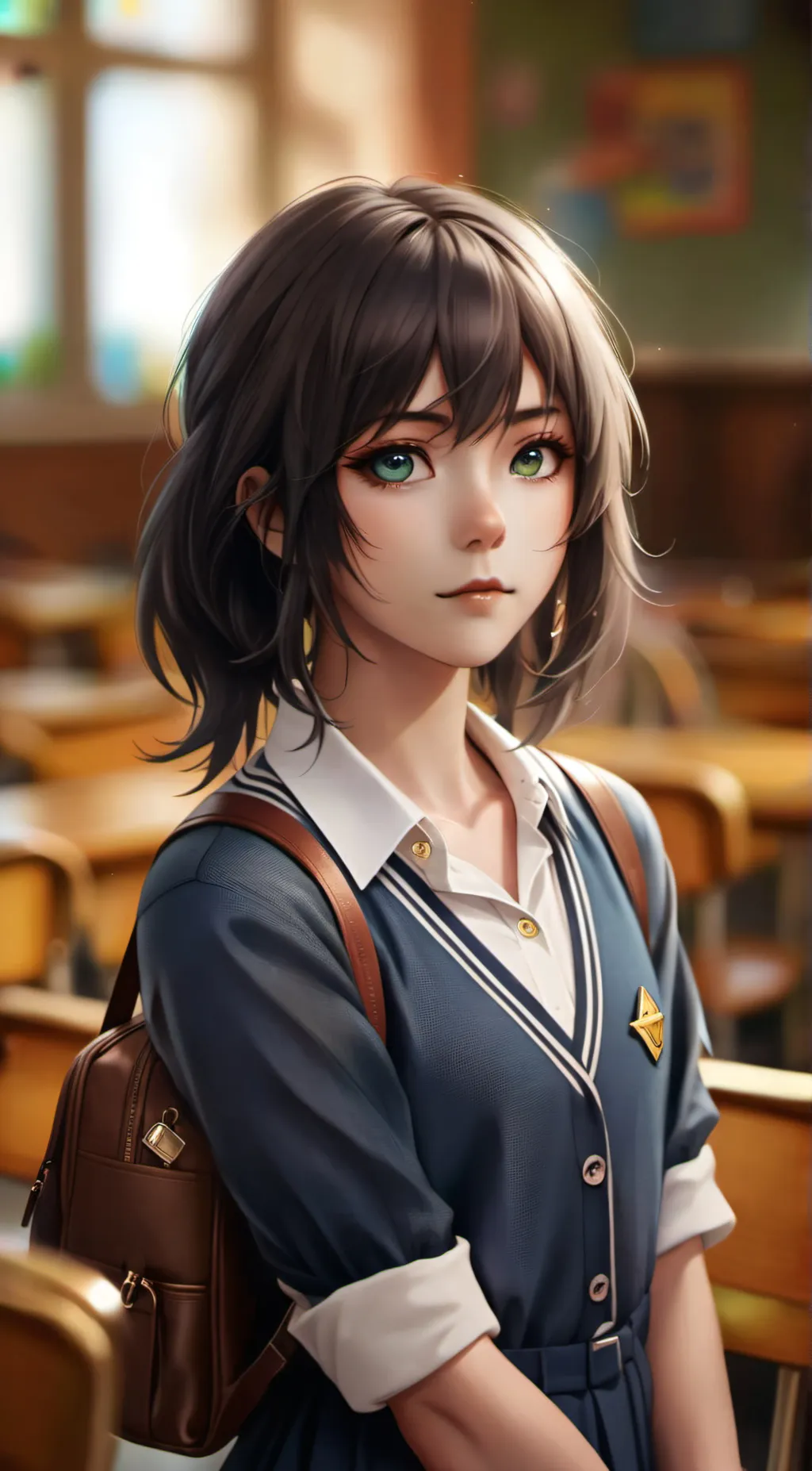 ai character: Mia background