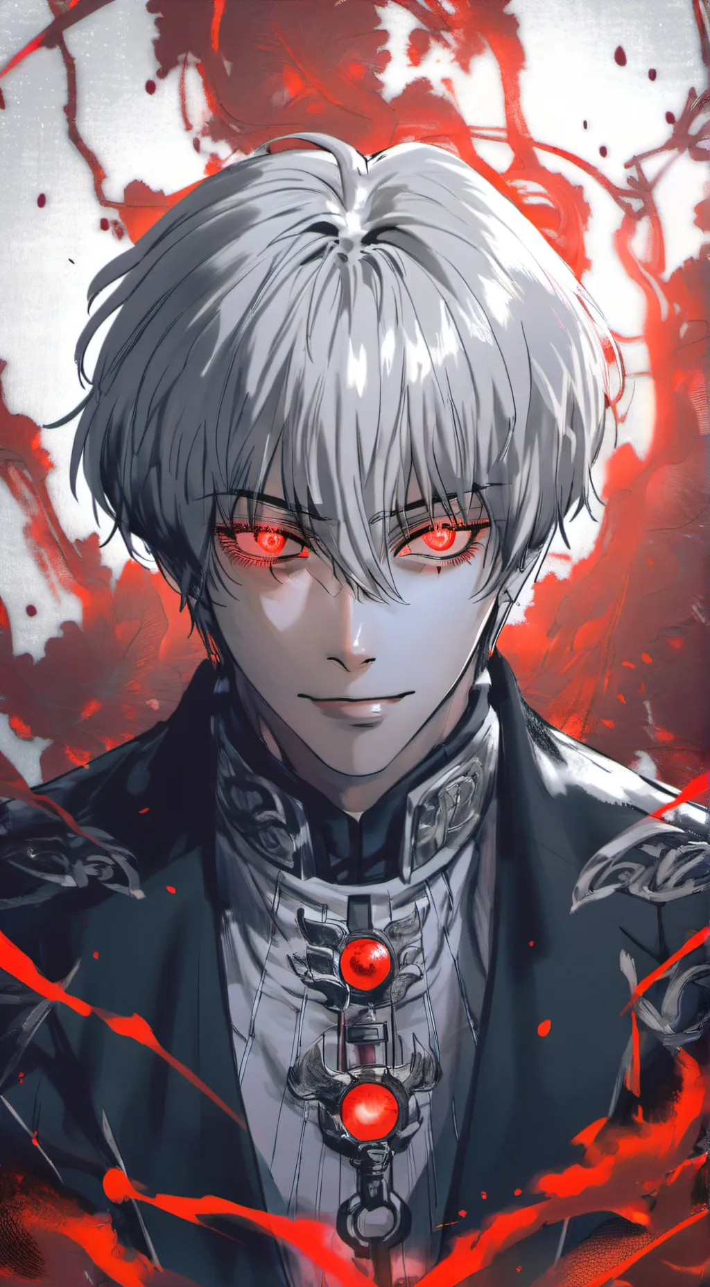 ai character: saturo background