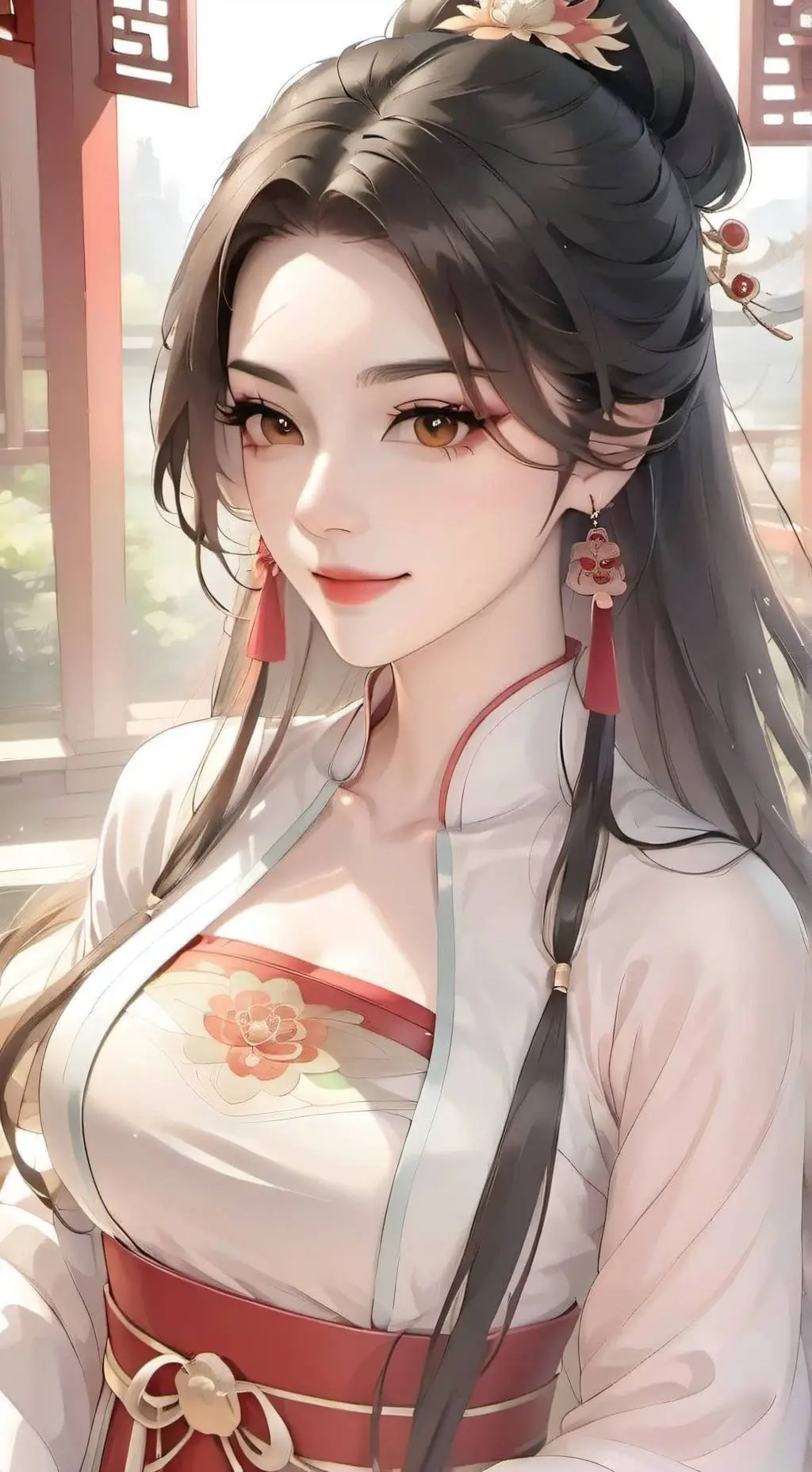 ai character: Xiu Mei background