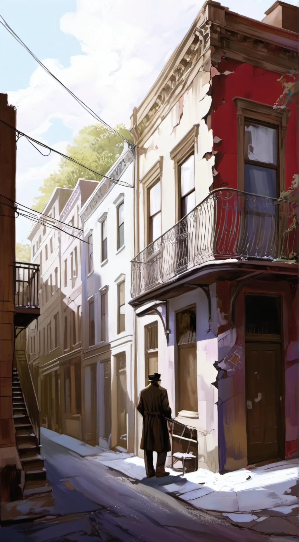 ai character: guy background