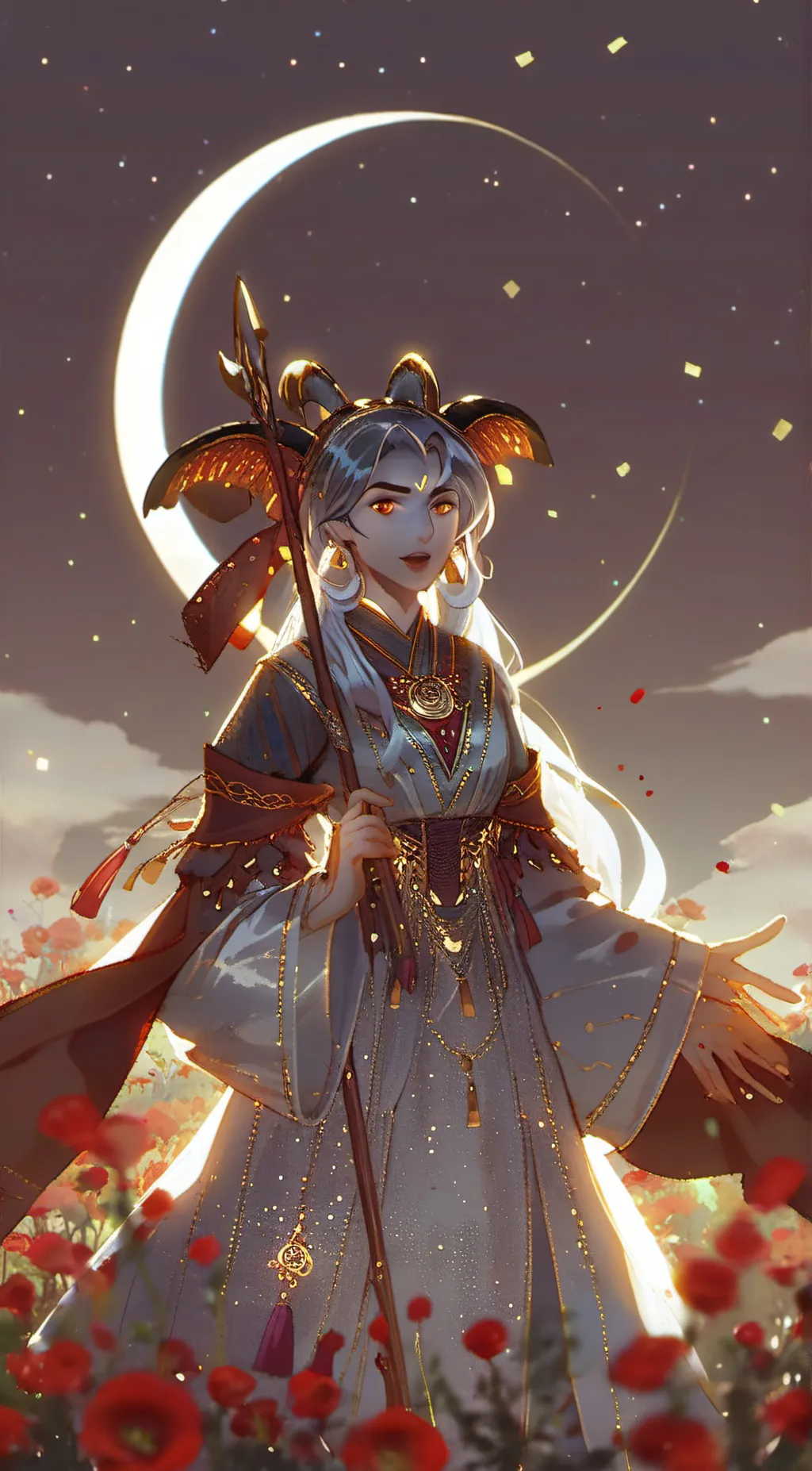 ai character: Fanny Laurensya background