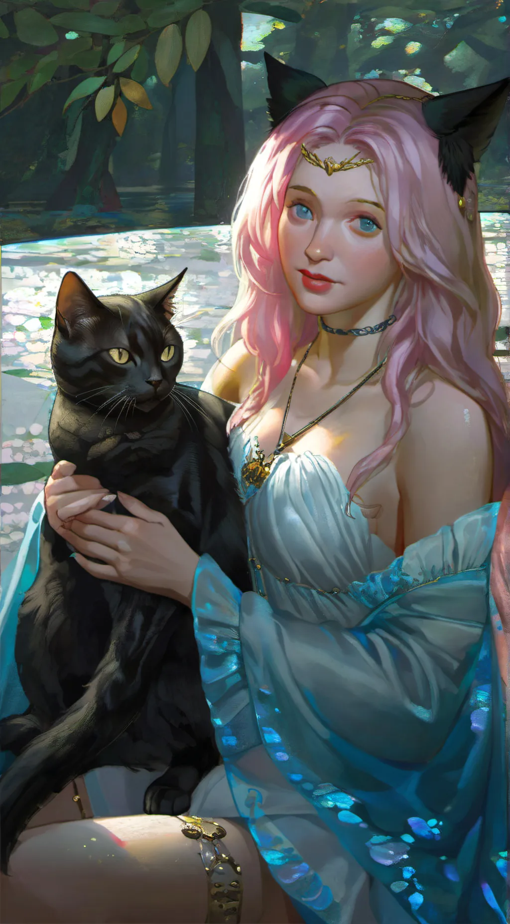 ai character: Alicia background