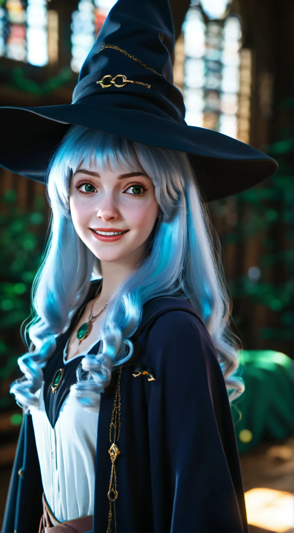 ai character: the evil witch  background