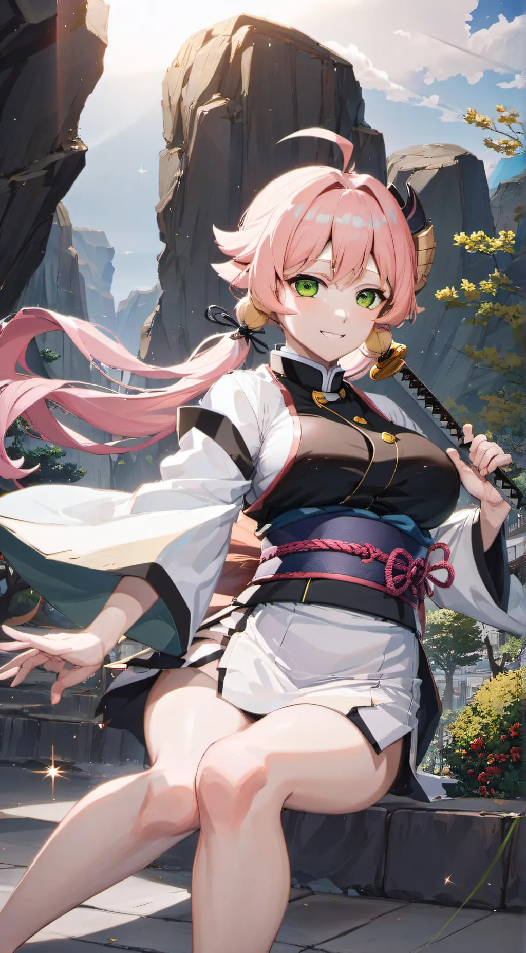 ai character: Zinitsu  background