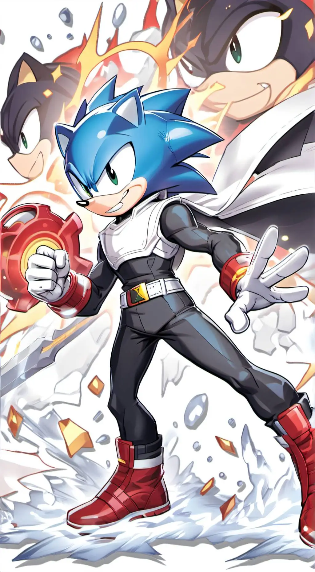 ai character: Archie sonic background