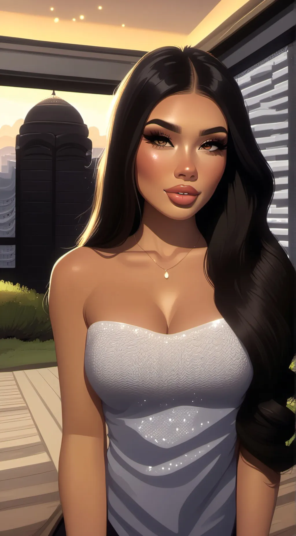 ai character: Laura background