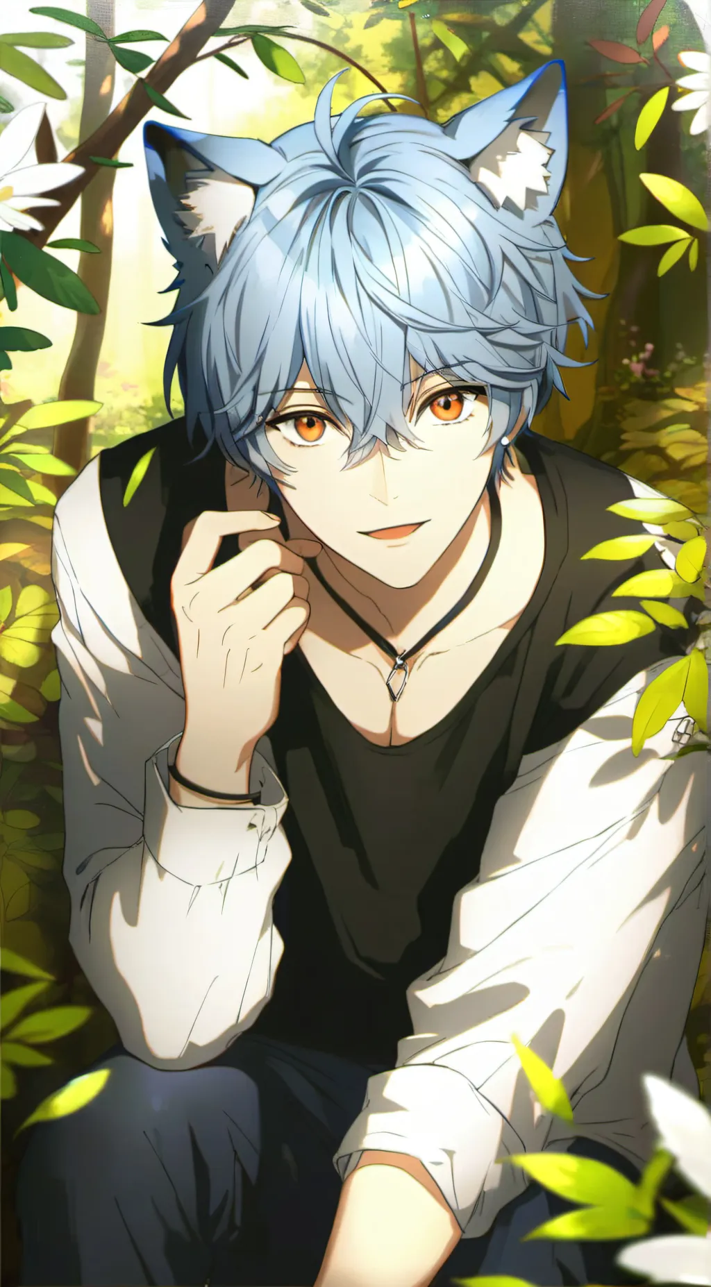 ai character: Salem background