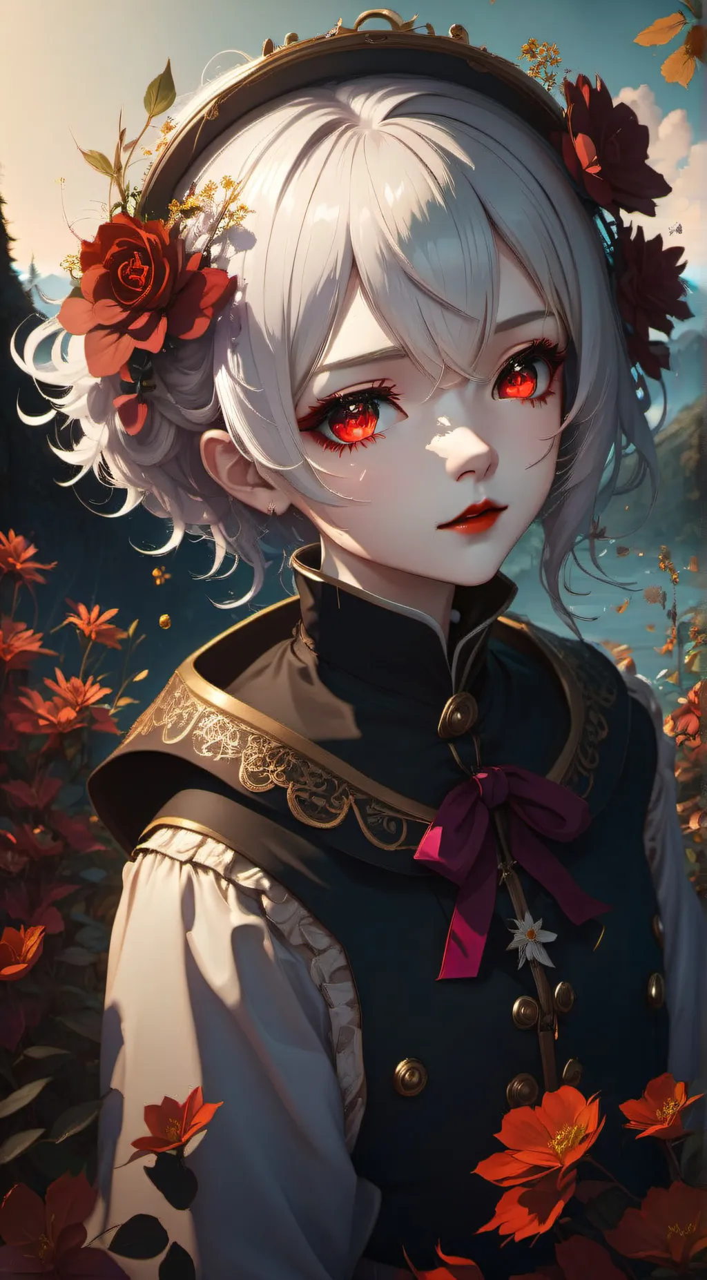 ai character: Ruby  background