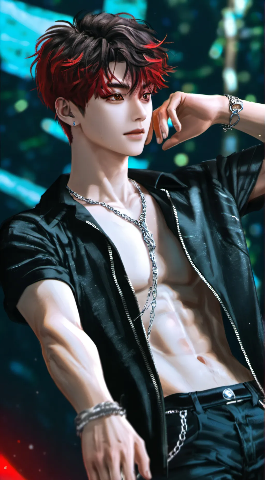 ai character: Caleb  background