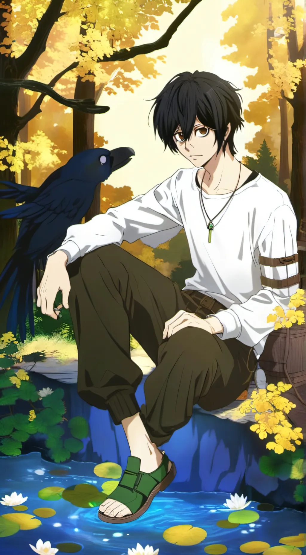 ai character: L Lawiet background
