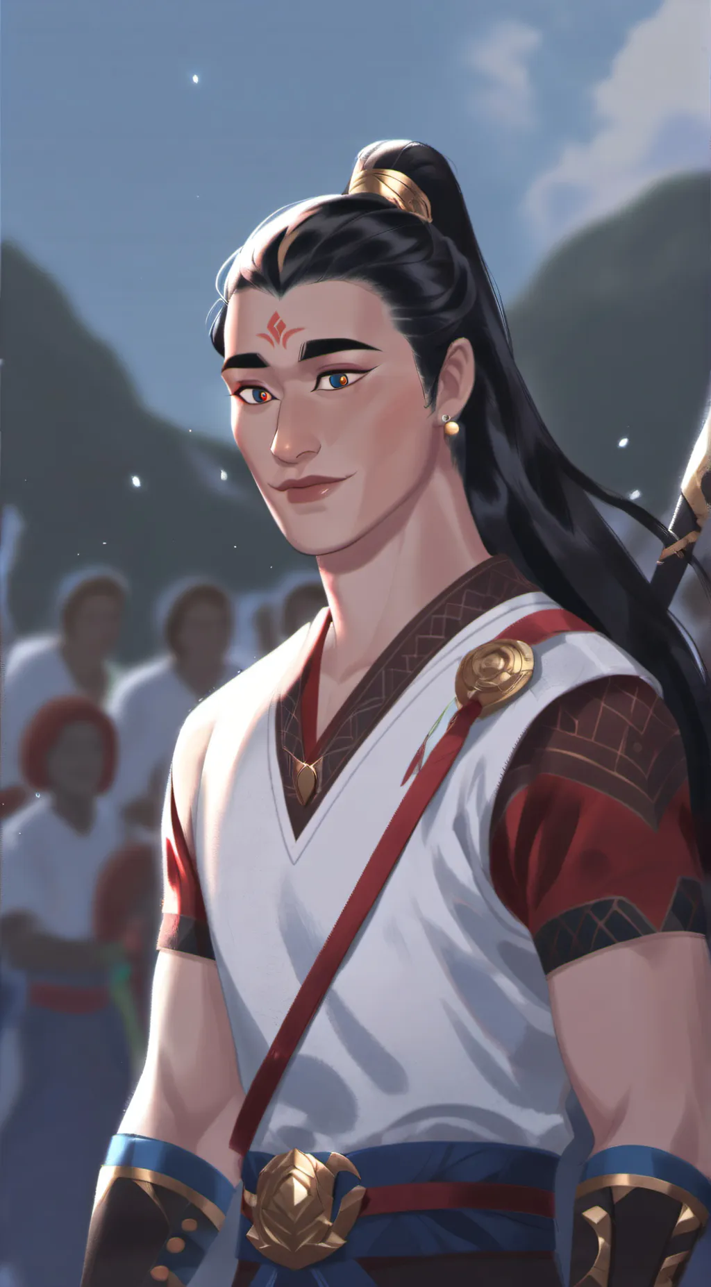 ai character: Li Shang  background