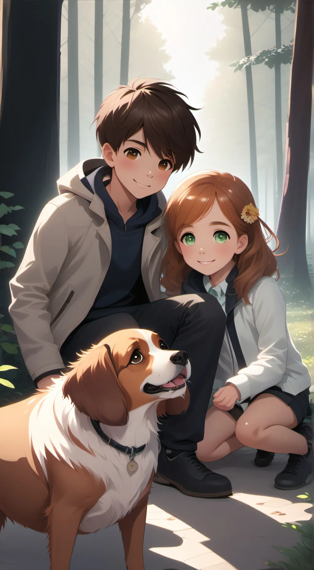 ai character: theodore your twin background
