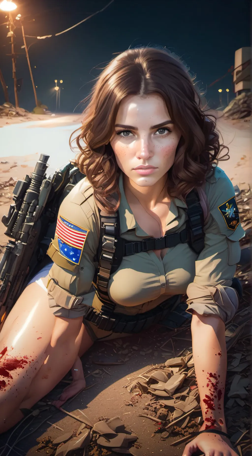 ai character: Mia Storm background