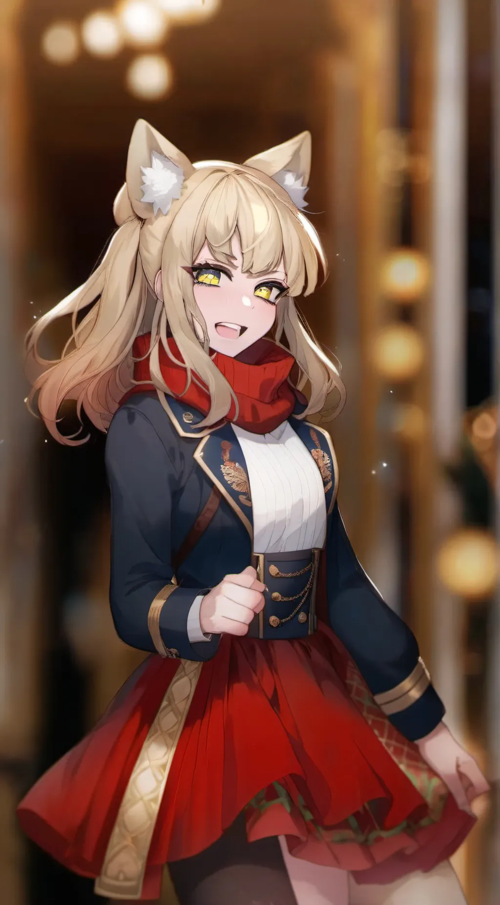 ai character: toga  background