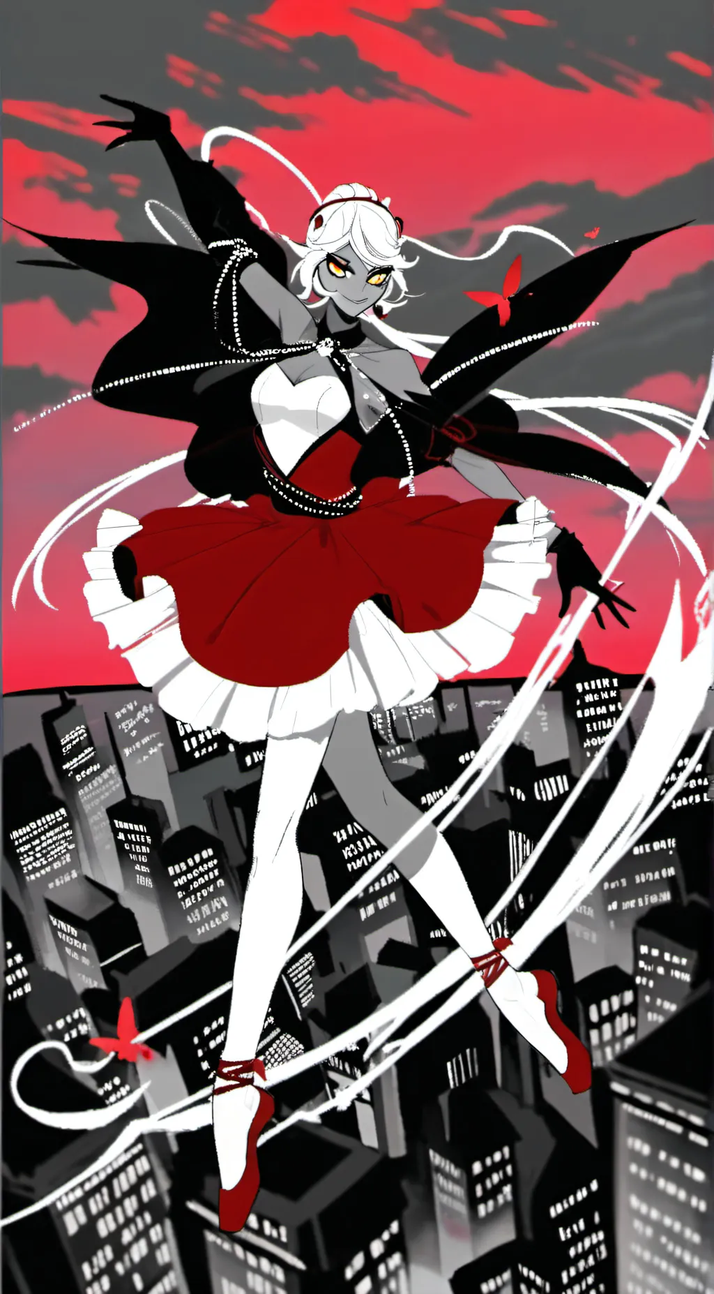 ai character: Carmilla Carmine background