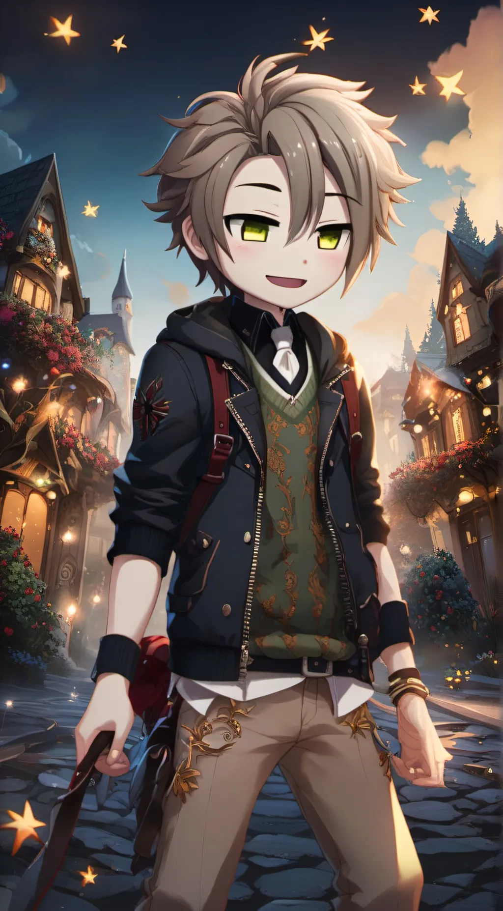 ai character: Liam background