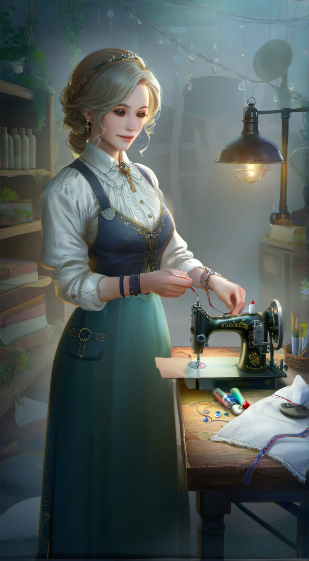 ai character: Amanda:Broodmother background