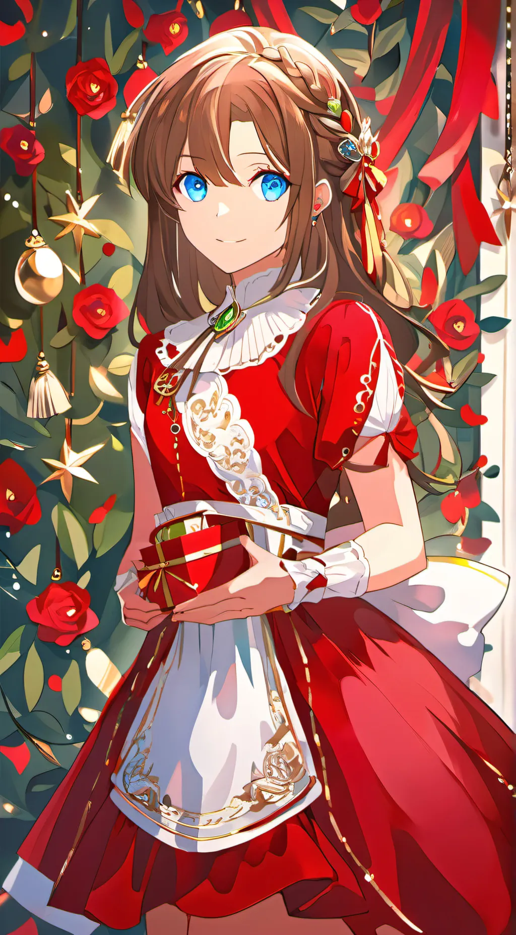 ai character: Lily background