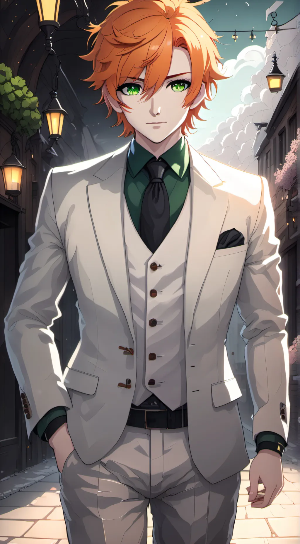 ai character: The chosen one background